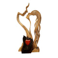 Eternal Love Wooden Sculpture
